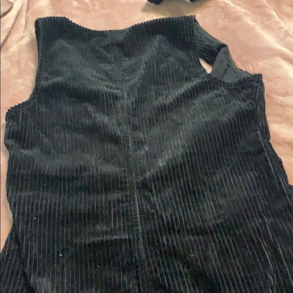 Black cordaroy dress - Picture 8 of 10